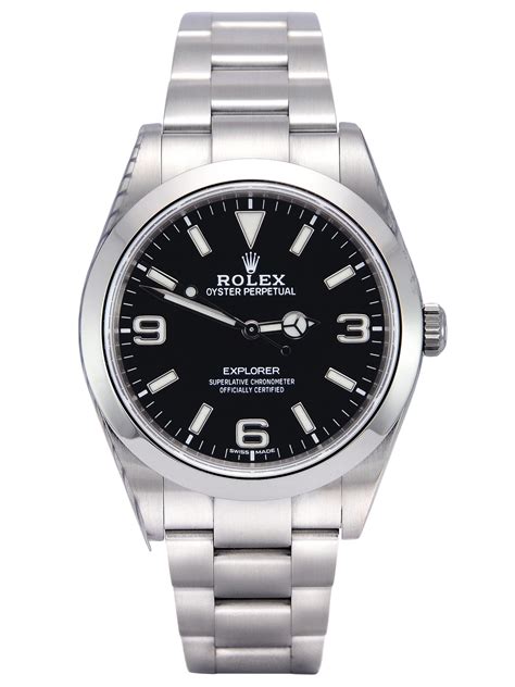 rolex explorer 214270 with bezel|Rolex explorer 214270 specs.